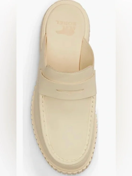 Sorel Women's Cream Platform Clog Mules - Picture 3 of 11